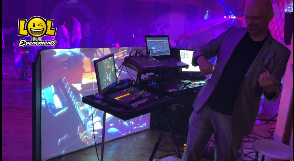 DJ professionnel Pierre-Olivier en pleine animation à Rethel - Champagne-Ardenne