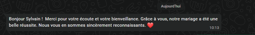 Avis de mariés sur Sylvain, DJ animateur à Paris avec LoL Événements