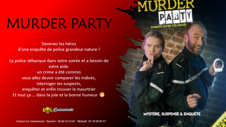 Murder Party entre amis ou collègues