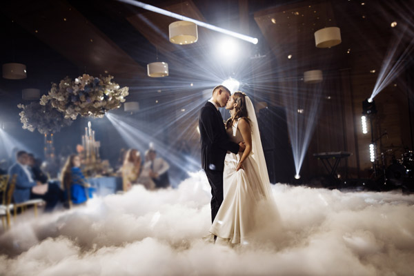 Fumée lourde -ouverture de bal - DJ mariage