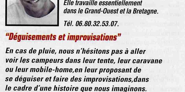 Déguisements et improvisations