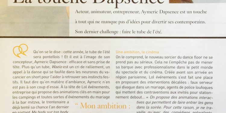La touche Dapsence
