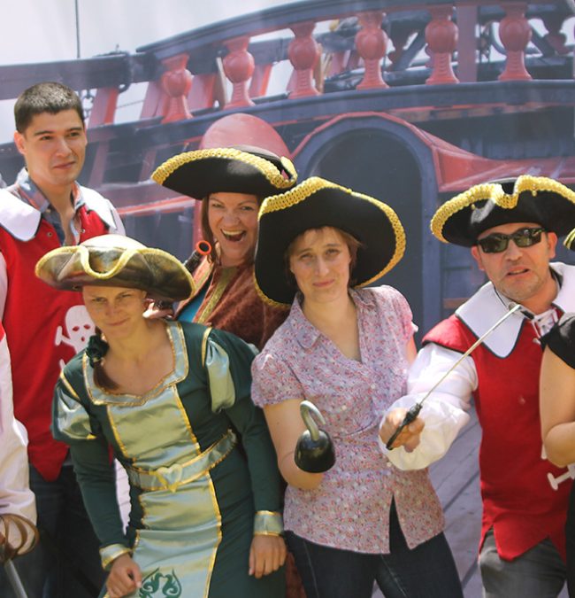 Animation Photobooth pirate pour la collectivité